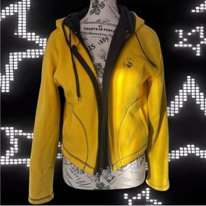 Two for One Mudd Yellow Teddy Jacket and Navy Energie Jacket